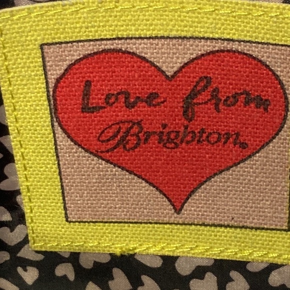 Brighton Fashionista Canvas Bag/Cosmetic Pouch 5”x9” - Picture 9 of 13